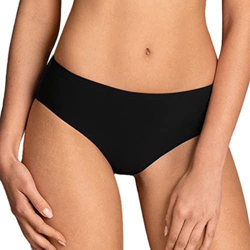 Rosa Faia Bikinihose Comfort Bottom Slip Bikini, Nero (Schwarz (Schwarz 001), Taglia produttore: 42 Donna