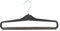 Hosenbügel mit Schaumstoff, Kleiderbügel für Hosen, 40 cm, schwarz, WS23SCHb, NEU, 20 Stück