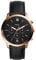 Fossil Herren Chronograph Quarz Uhr mit Leder Armband FS5381