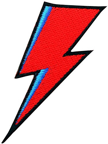 Extreme Largeness Bowie Lightning Bolt 3 x 8,5 cm Aufnäher