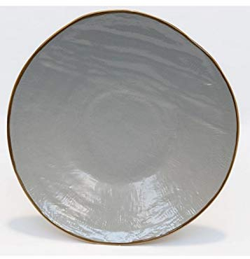 Novità Home Mediterraneo 4 Piatti Piani Gres Fango