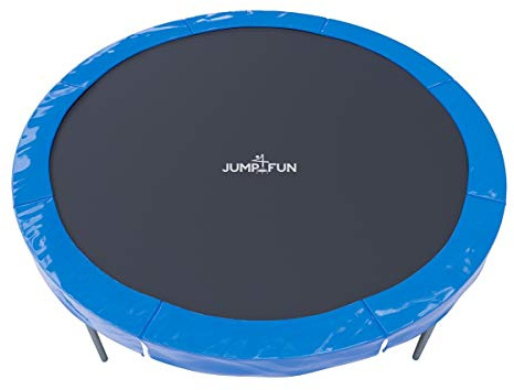 Jump4FUN Universal-Kissen mit Füllung aus Polyethylen für Trampolin – ø 6 m – 185 cm / 8 FT – 244 cm / 10 FT – 305 cm / 12 FT – 366 cm / 13 FT – 400 cm / 14 FT – 427cm – Auswahl., blau, 6FT - 185cm