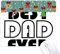 Best Dad Ever Tapis de souris pour fête des pères