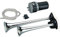 Tromba cromata Marco K2 12V 2 suoni alternati