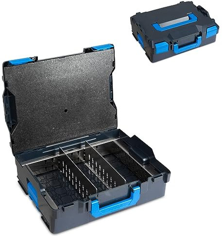Sortimo L-BOXX 136 G4 inkl. Trennblechset 3F, Blau