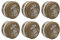 Bandido Aqua Hair Wax Nr.1-8 Matt Fiber Haarwachs Haar Styling Wachs Herren Haargel 150ml Gel Wax Haarwax Matte Look natürliches aussehen Starker Halt für jedes Styling Friseur bedarf (6x, Nr.3)