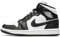 NIKE Jordan Sneakers Basse Unisex DR0501 101 Wmns Air Jordan 1 Mid SE Taglia 41, Nero, Verde Elettrico, Bianco, 41, Nero Verde Elettrico Bianco, 41 EU