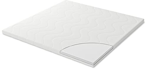 Sämann Laufgittermatratze Cloud Basic 100x100 cm - Matratze für Baby Laufstall - Baumwollbezug, für Allergiker