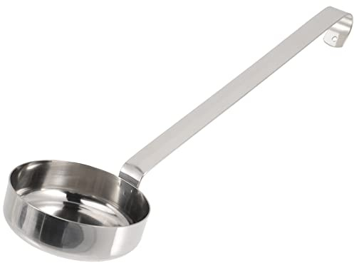 Housoutil Pizza Sauce Spoon Food Pizza Dough Docker Sauce Spreader Kitchen Soup Ladle Spaghetti Portioner Bowl Portion Ladle Wok Spoon Stainless Steel Small Multifunction