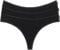 Calvin Klein Damen Strings Ideal Cotton Tangas, Schwarz (Black/Black/Black), S