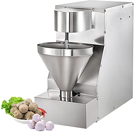 Picadora de Carne Comercial Antiadherente de 750 W, Fabricante automático de albóndigas, máquina formadora de Bolas de Carne eléctrica para restaurantes, 5 tamaños Ajustables,