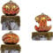 JTBDWOSK 2024 Neu für Spirit Halloween Gourdo Animatronic, Spirit Halloween Gourdo Kürbis Offenem Mund, Gruselige Dekorationen Vintage-Halloween-Dekor für Schlafzimmer, Hofparty,1 Stück