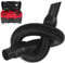 ZHIXING 14-37-0175 Schlauchmontage für Milwaukee 0960-20 M12 Staubsauger, Black, Gummi, HARDWARE_TUBING, Zubehör, Physisches Produkt, Dehnbar, Verschleißfest, Langlebig