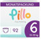 Pillo Premium Windel Pants 6 - Karton mit 92 Stück, 4 Packungen mit 23 Stück Größe 6 - XL (13-18 kg) - Windel Pants, Baby Windeln