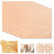 6 Pieces Mahogany Plywood, 30cmx30cm Unfinished Wood for Laser Engraving CNC Cutting Crafts Painting