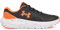 Under Armour UA BGS Surge 4, Zapatillas para Correr Niños, Black Red Orange, 36.5 EU