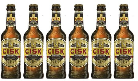 Birra Cisk Strong confezione da 6x330ml, 9% gradazione alcolica
