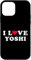 Hülle für iPhone 12 mini I Love Yoshi Passende Freundin & Freund Yoshi Name