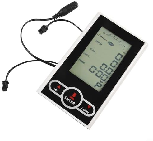 LVYXON Exercise Bike Monitor Speedometer, Elliptical Trainer Monitor Speedometer Display Kits, Monitor Speedometer Elliptical Display Fit For Exercise Bike