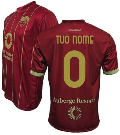 AS Roma Replica Maglia Home Kit 2024-2025 - Large