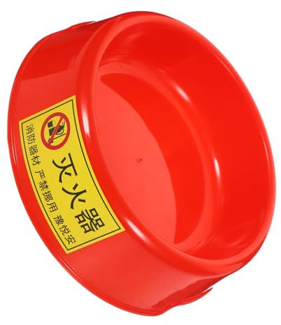 ARTIBETTER 3st Feuerlöscherständer Anhänger Feuerlöscherhalter Co2 Feuerlöscher-aufhänger Wandhalterung Für Feuerlöscher Feuerlöscherschrank Feuerlöschersockel Gas Kochfeld Stamm Plastik Rot