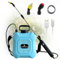 Polegas 8L Electric Garden Sprayer, Battery Powered Pressure Sprayer, Weed Sprayer with 2 Mist Nozzles, USB Rechargeable Handle Retractable Wand, Adjustable Shoulder Strap, Sprayer for Lawn, Garden