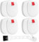 4 Pack Filter Replacement for Shark IZ201UK benlidoner Cordless Vacuum Filters Compatible with Shark IZ251UK IZ251UKT IZ201UK IZ201UKT IZ201UKTSB IZ202SM IZ201ME IZ201EUT Foam & Felt Filters Set