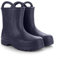 Lemigo Stivali Di Gomma Per Bambini Stivali Da Pioggia Molto Leggeri in Schiuma EVA con Grip per Bambini 735 Doggy (Blu navy, Sistema Taglie Calzature EU, Bimbo (0-5 anni), Numero, Media, 26)