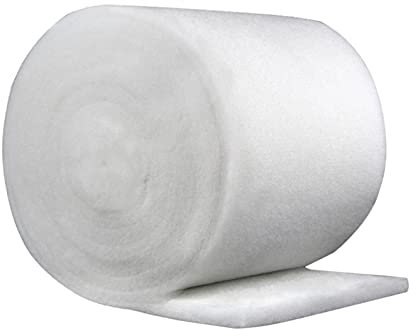 Rouleau de Coton Bio-Pad Aquarium, 2 Cm X 6m - S Mousse de Poisson Efficace