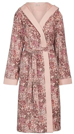 ESSENZA Bademantel Perri Ophelia - 100% Bio-Baumwollvelours (GOTS) - Blumen