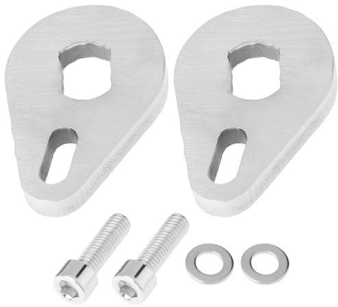 ECSiNG 2pcs Torque Arm with Screw and Washer 6mm Thick Stainless Steel for E-Bikes