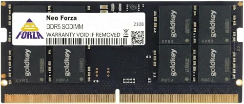 Neo Forza 16GB DDR5 4800MHz PC5-38400 CL40 SODIMM 1.1V 262pin Laptop Notebook RAM Memory Module