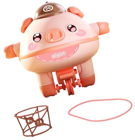 wueiooskj Tightrope Walk Anti Balance Robot Gyro Cute Is Versatile Enough To Fun Learning Experiences For All Childdren On Birthday Novelty Tightrope Walking Tumbler Unicycle Toy , Pink