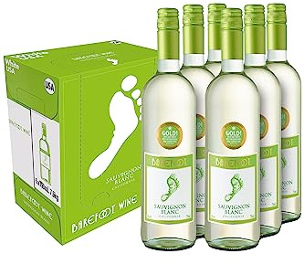Barefoot Sauvignon Blanc Non-Vintage Wine 75 cl (Case of 6)