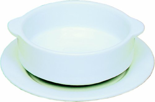 12 Stück Porzellan Suppentasse inklusive Untertasse 30 cl Geschirr Lappengriffe