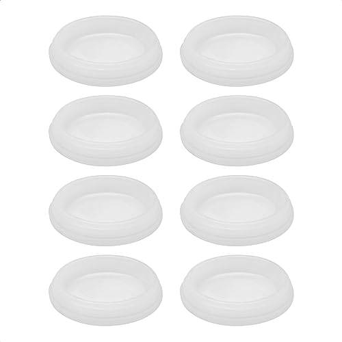 Wagner QuickClick® Stoppgleiter Möbelgleiter Stuhlgleiter - 8er-Set Ersatzgleiter rutschhemmend austauschbar - STOPP - Durchmesser Ø 30 mm - für Basis Ø 30 mm - Made in DE - 15824600