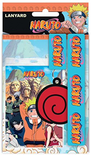 GB eye LTD, Naruto, Logo, Schlüsselband, mehrfarbig, 17 x 11 x 0,4 cm