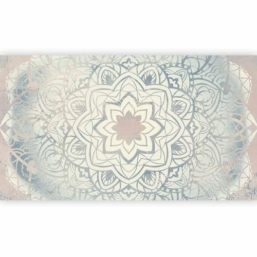 Fototapete - Tapete XXL Mandala 500x280 cm - Foto Tapete Schlafzimmer Wohnzimmer Moderne Vliestapete XXL Wandtapete Motivtapeten Bildtapete 3d Effekt Wand Dekoration - Abstrakt Ornament f-A-0486-a-b