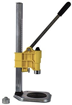 Adjustable Height Counter Top Capper for 26mm and 29mm Crown Caps Homebrew Beer Cider (Yellow)