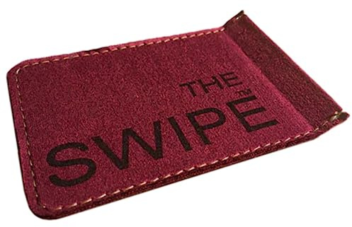 The Swipe BS Guitar String Cleaner - Burgundy