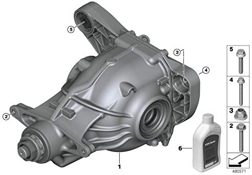 BMW Hypoid Axle Oil G4 0,5L Achsöl 3er 5er 8er X3 X4 X5 X7 Z4
