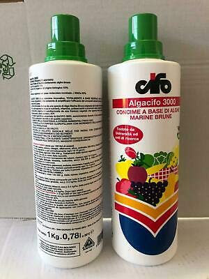 Algacifo 3000 - Concime a base di alghe marine brune - Cifo - Conf.1Kg=0,78Lt