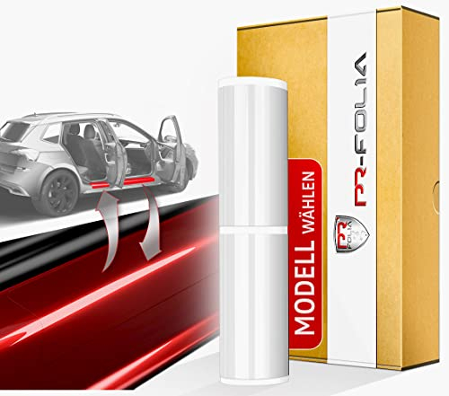 PR-Folia Auto Einstiegsleisten Schutz Set für - Cupra Formentor ab Bj. 10/2020 - TRANSPARENT Schutzfolie Autotür Zubehör Lackschutzfolie Türschweller Zierleisten