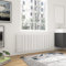 Acezanble Horizontal Flat Panel Radiators Central Heating White Double Designer 600x1428mm