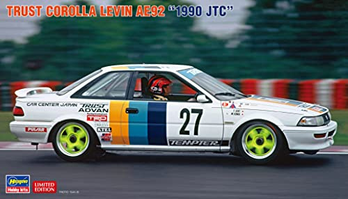 Hasegawa 1/24 Trust Corolla Levin AE92 1990 JTC