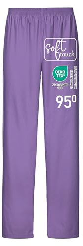 EXNER Medizinische OP-Schlupfhose, Pflege-Hose, Arbeitshose, Unisex für Herren und Damen in Medizin, Krankenpflege, Altenpflege, SPA, Wellnes, weiß, grau, blau, grün, rot, rosa, lila, orange, beige