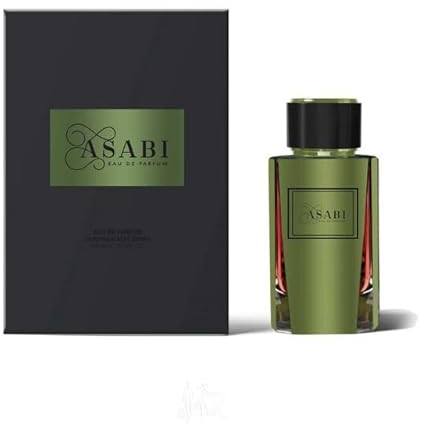 Asabi Green Eau de Parfum Intense Unisex 100 ml Unisex für Sie & Ihn - EDP Spray