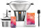 Taurus Mycook Next - Robot de Cocina con wifi, pantalla XXL, cocina por voz, inducción, cocción lenta o alta temperatura, sous-vide, 30 funciones, 2000W, jarra 3.75L, app mycook + accesorios