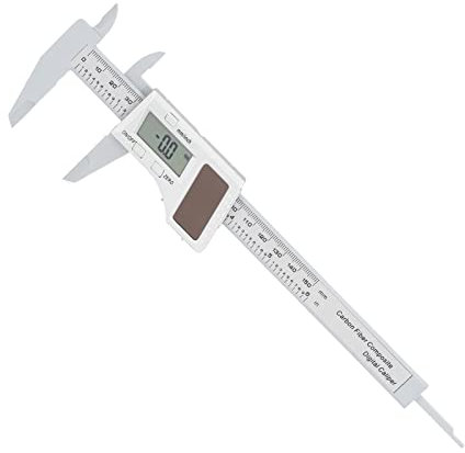 Digitaler Messschieber, Mini-Solar-Messschieber, Messschieber Mit Elektronischer Digitalanzeige, Umrechnung von Metrisch auf Imperial, 0–150 Mm, Messwerkzeug Für Tischler, Architekten, Designer
