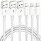 iPhone Charger 6Ft 3Pack Apple MFi Certified Lightning Cable 6FT Fast Charging Cords Compatible with iPhone 14 13 12 11 Pro Max XR XS X 8 7 Plus/iPad/Airpods